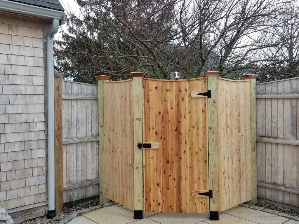 1x4 board shower stall - Enclosure 11