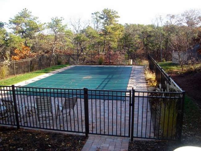 Aluminum POOL CODE Three Rail - Aluminum 9