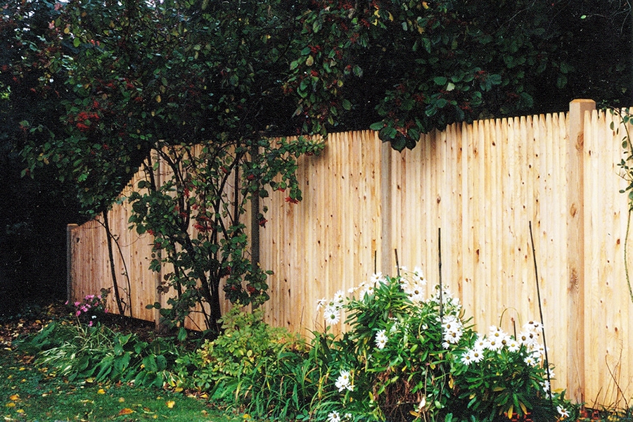 Privacy Cedar Stockage with Tapered End - Privacy 6