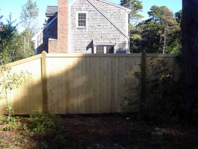 Privacy Fence Cedar Board Face Kick - Privacy 12