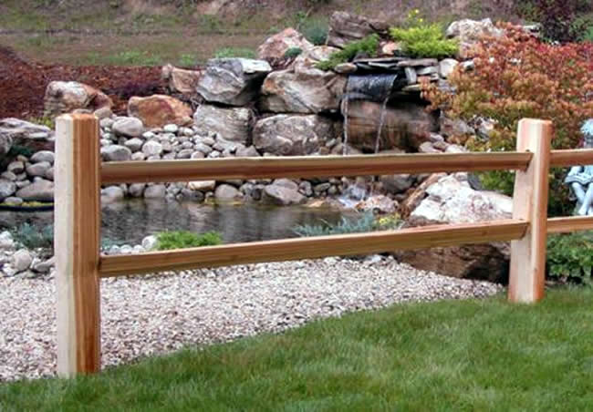 Cape Cod Rail Fencing – Bennett Fence and Arbor on Cape Cod