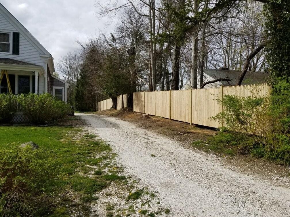 6 ft Stockade Fence - Privacy 47