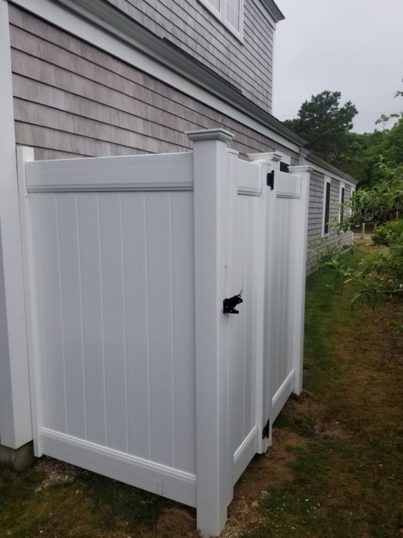 4x6 White Vinyl Shower - Enclosure 21