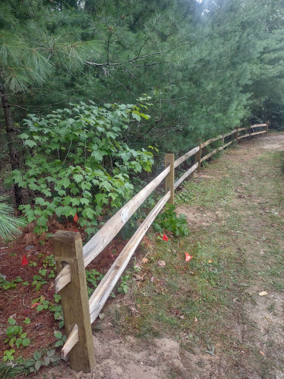 Rustic Split Rail - Rail 25